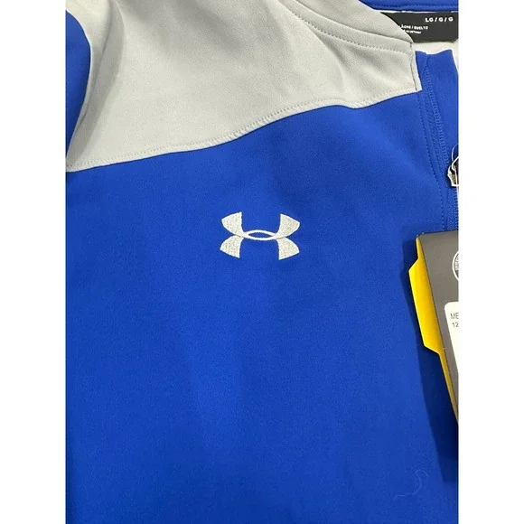 Under Armour Loose Jacket Pullover Storm Water Resistant LYB Patch Logo Sz L NWT - Picture 6 of 10